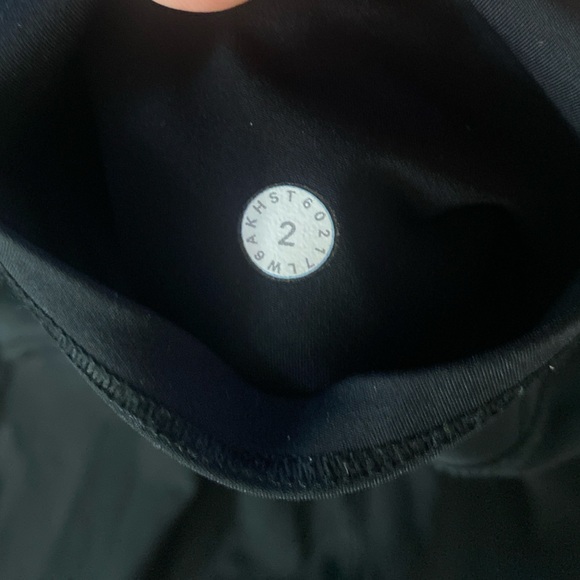 Lululemon Black Fast & Free Crop II 19” - Picture 13 of 13